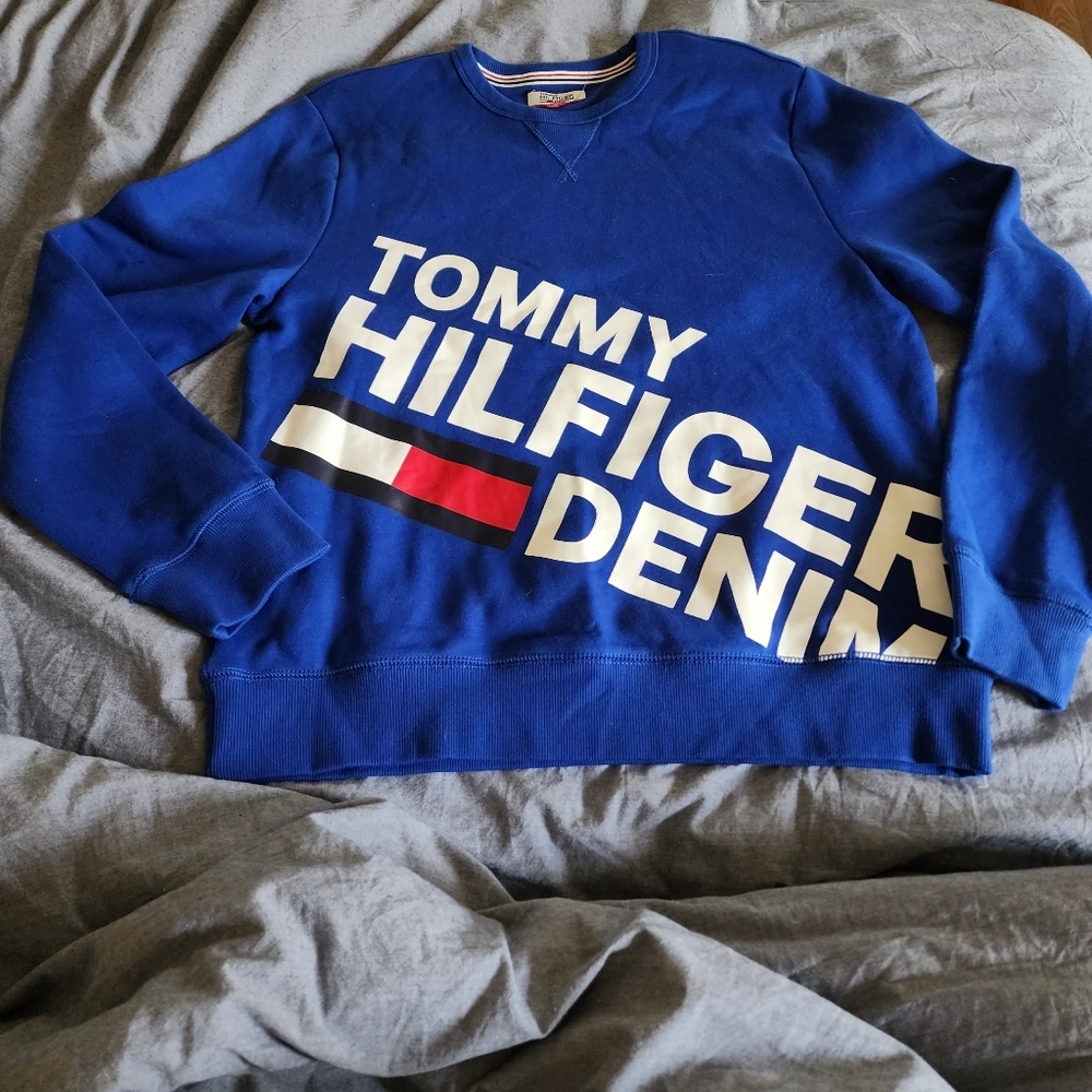 G1 - NWOT Tommy Hilfiger Denim Sweatshirt Sz M